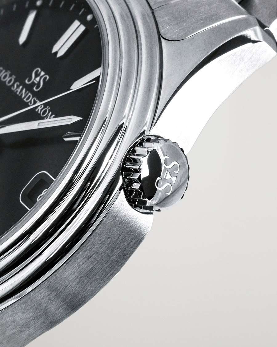 Men | Sjöö Sandström Royal Steel Classic 36mm Black with Steel | Sjöö Sandström | Royal Steel Classic 36mm Black with Steel