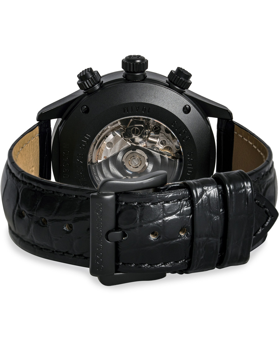 Men | Sjöö Sandström UTC Extreme 44,2mm Black and Black Alligator | Sjöö Sandström | UTC Extreme 44,2mm Black and Black Alligator
