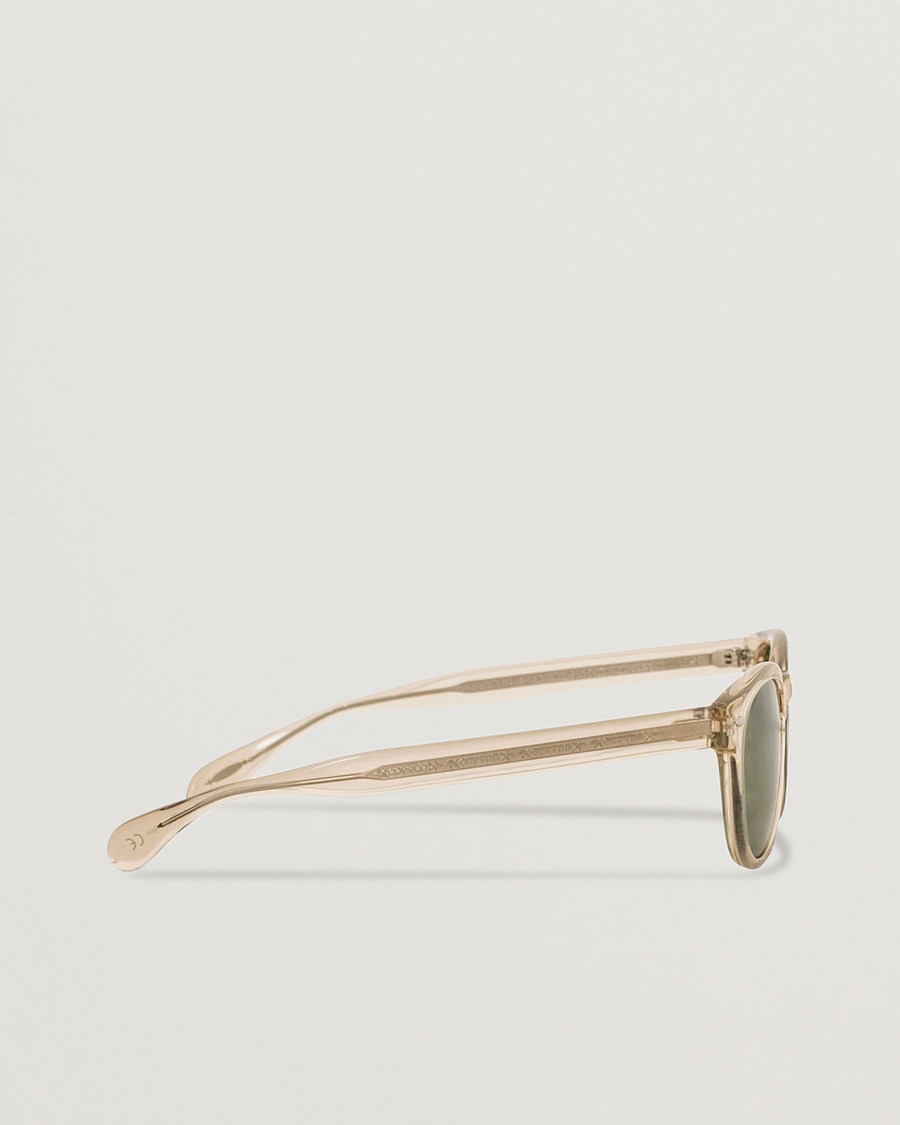 Men | Sunglasses | Oliver Peoples | Sheldrake Sunglasses Buff/Crystal Green