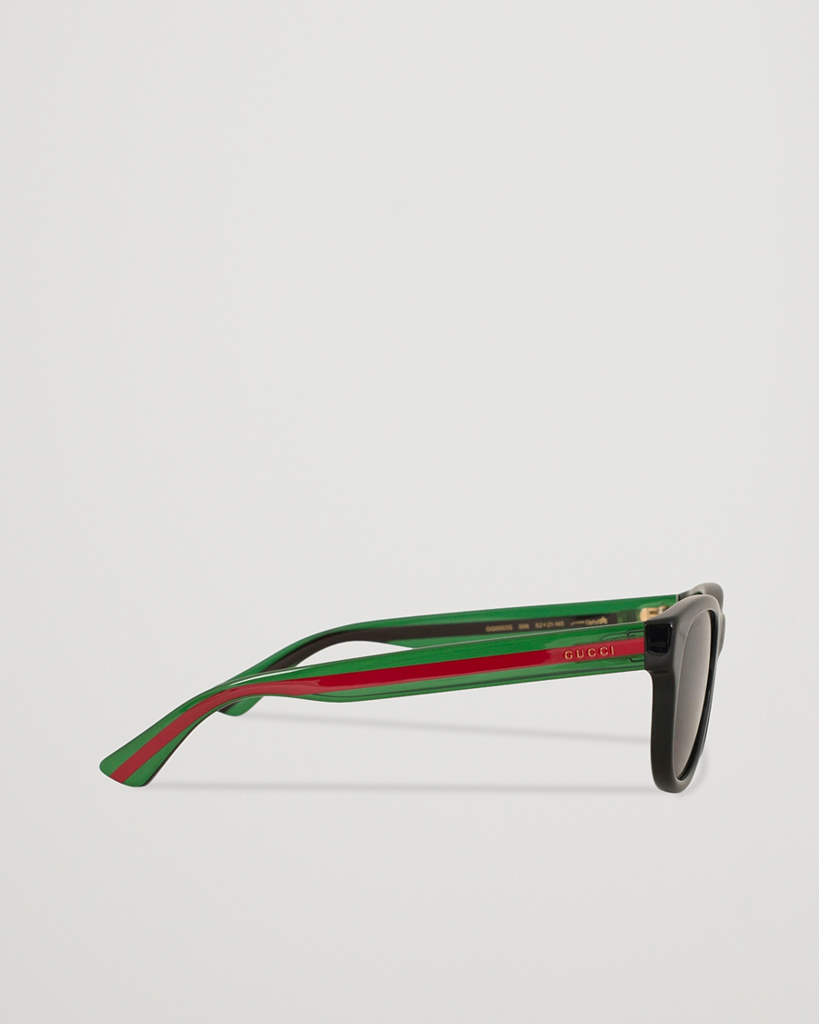 Men | Sunglasses | Gucci | GG0003S Sunglasses Black/Green/Grey