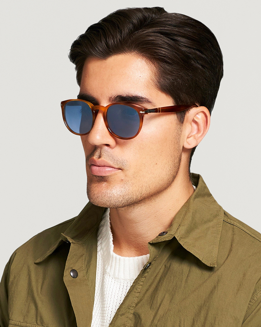 Men | Round Frame Sunglasses | Persol | 0PO3171S Sunglasses Terra Di Siena