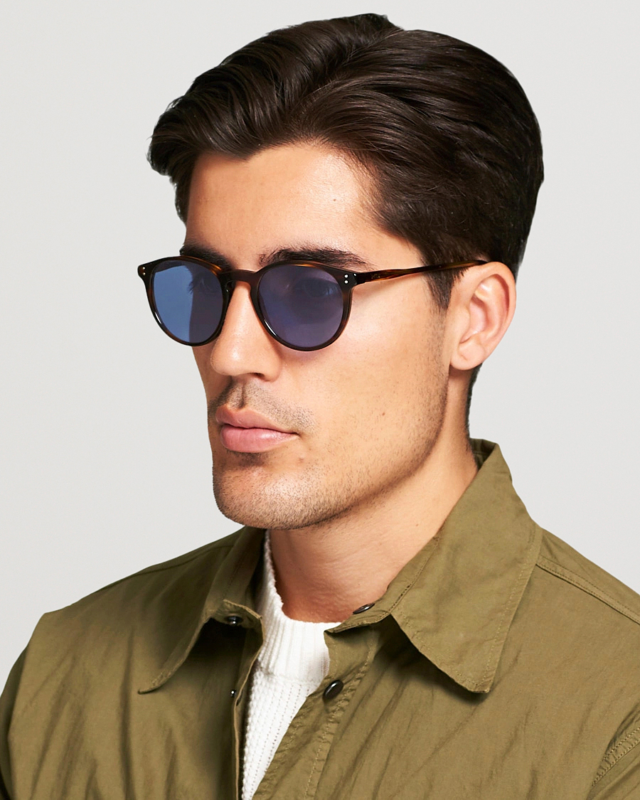 Men | Round Frame Sunglasses | Polo Ralph Lauren | 0PH4110 Sunglasses Stripped Havana