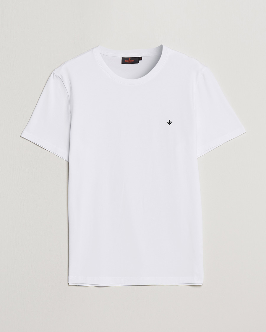 Men | White t-shirts | Morris | James Crew Neck Tee White