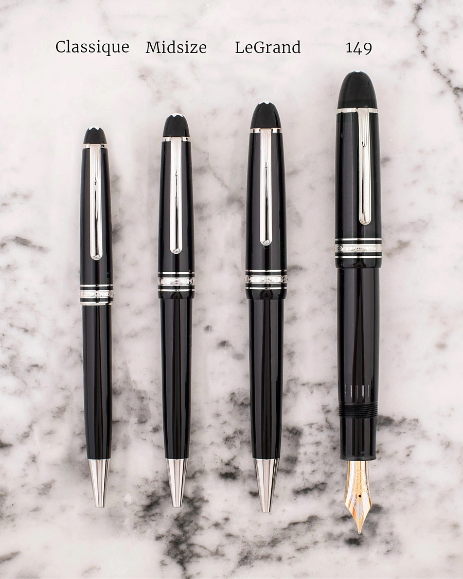 Men | Montblanc 164 Classique Meisterstück Ballpoint Pen Black | Montblanc | 164 Classique Meisterstück Ballpoint Pen Black