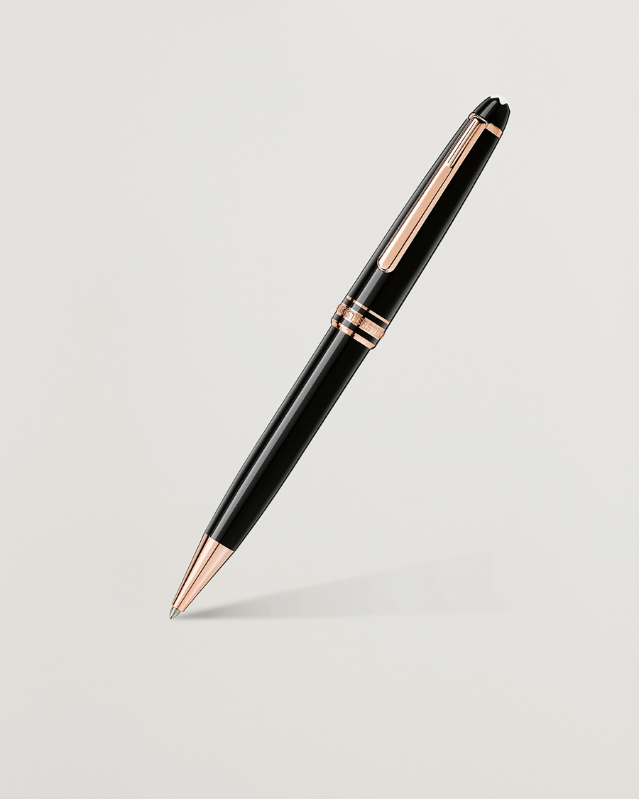Men | Pens | Montblanc | 164 Classique Meisterstück Ballpoint Pen Red Gold