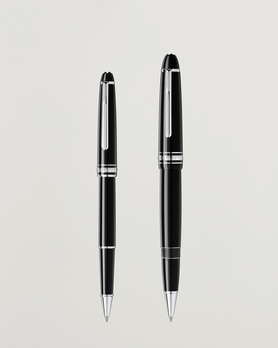 Men | Pens | Montblanc | 163 Classique Meisterstück Rollerball Pen Platinum Line