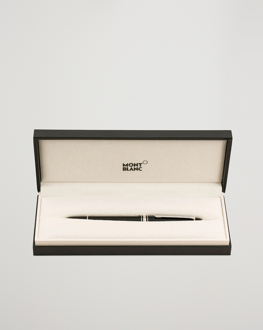 Men | Pens | Montblanc | 145 Classique Meisterstück F Fountain Pen Platinum Line