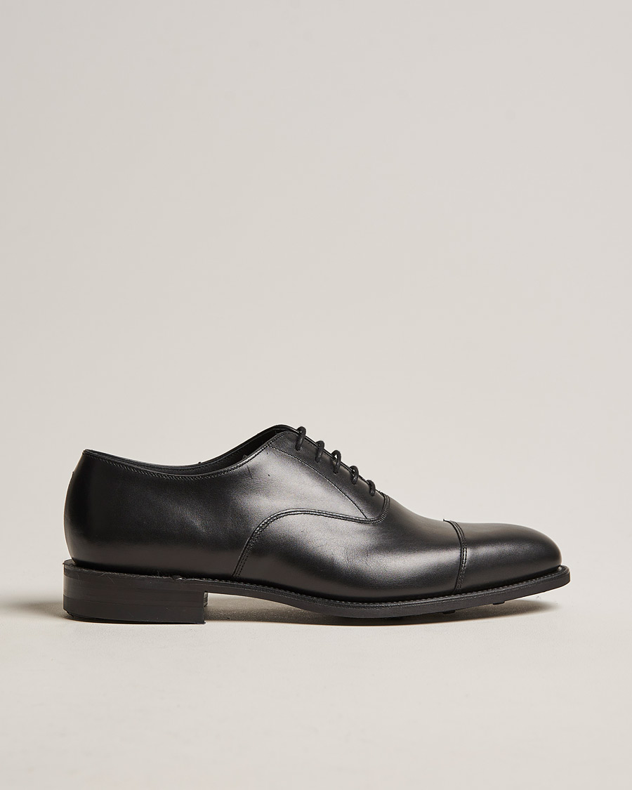 Men | Oxford Shoes | Loake 1880 | Aldwych Single Oxford Black Calf