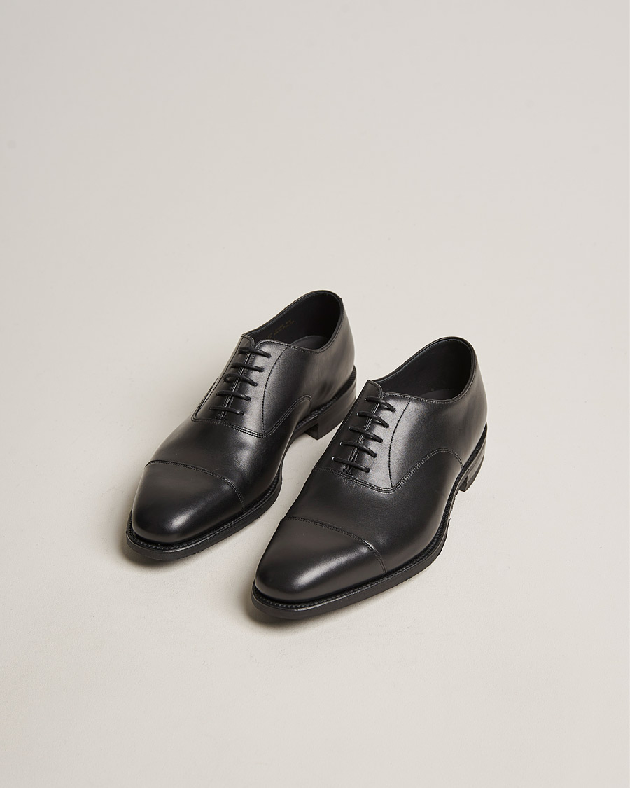 Men | Oxford Shoes | Loake 1880 | Aldwych Single Oxford Black Calf