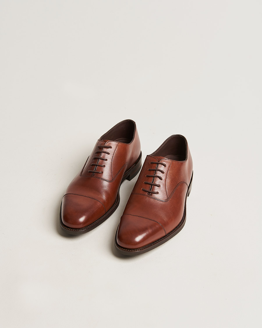 Men | Handmade Shoes | Loake 1880 | Aldwych Single Dainite Oxford Brown Calf