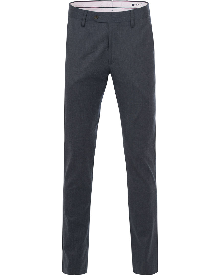 Men | Trousers | NN07 | New Theo 1249 Wool Trousers Light Navy