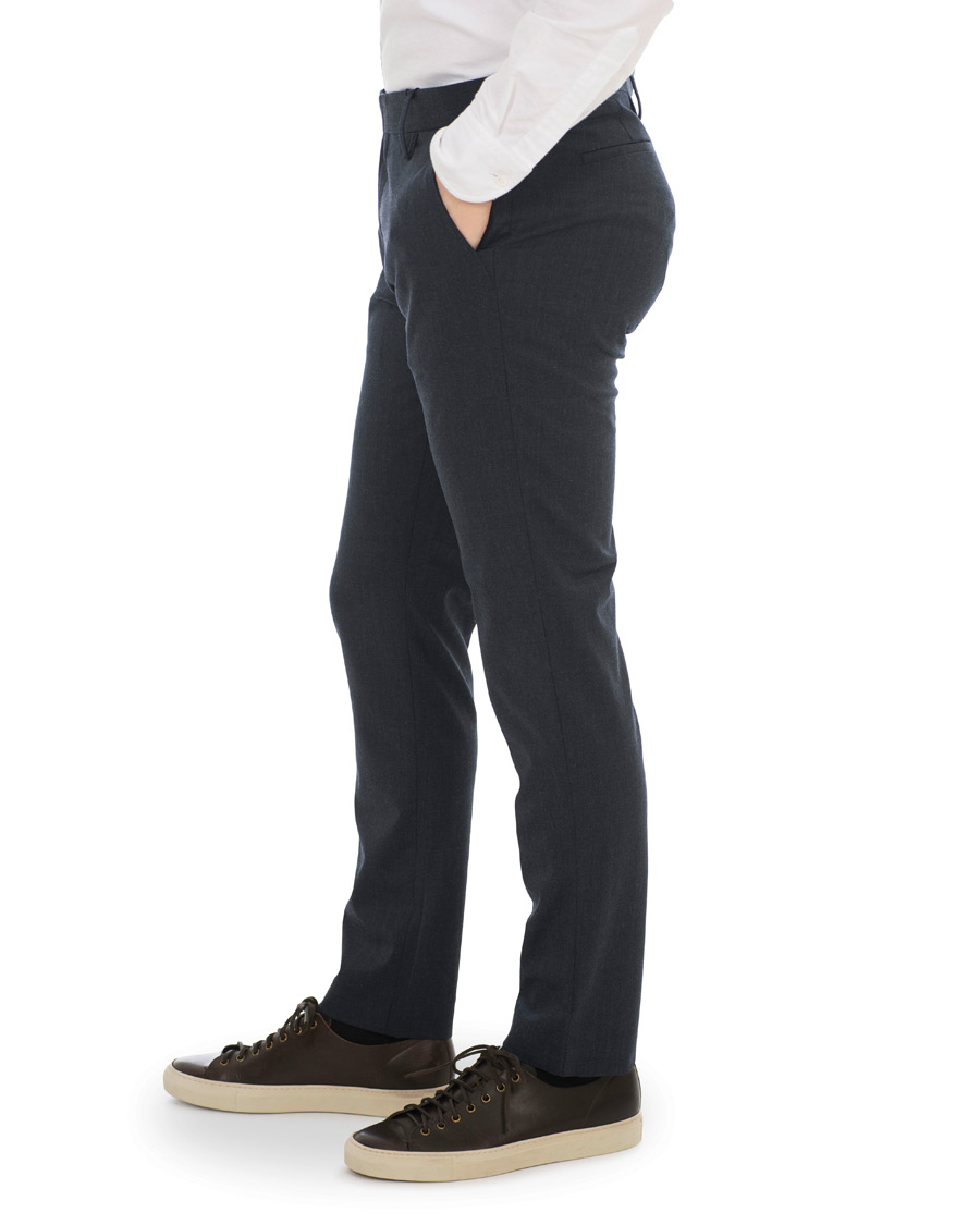 Men | Trousers | NN07 | New Theo 1249 Wool Trousers Light Navy