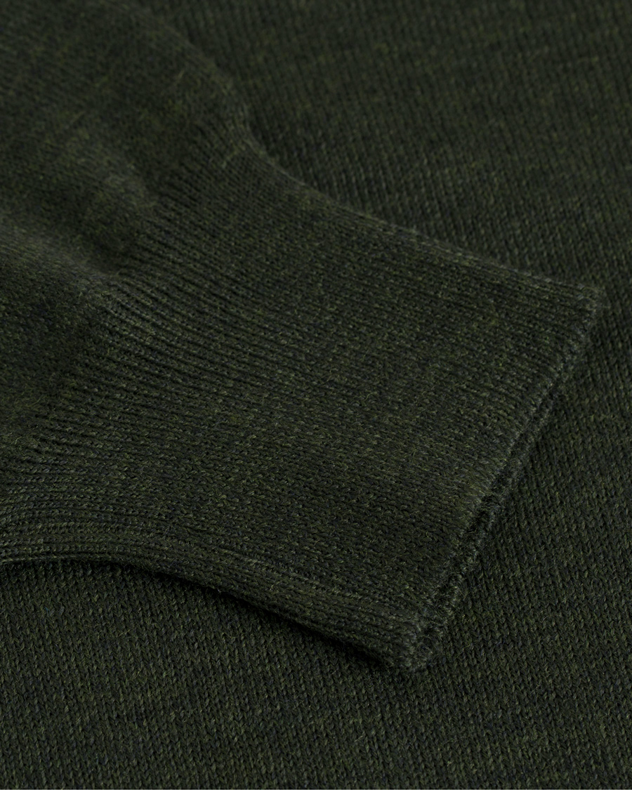 Men | Sweaters & Knitwear | Gran Sasso | Merino Fashion Fit Crew Neck Pullover Olive
