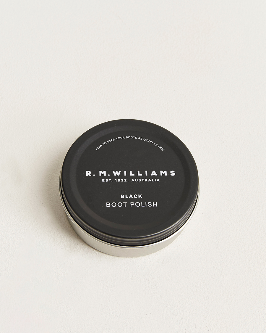 Men | R.M.Williams Boot Stockman Polish Black 70ML | R.M.Williams | Boot Stockman Polish Black 70ML