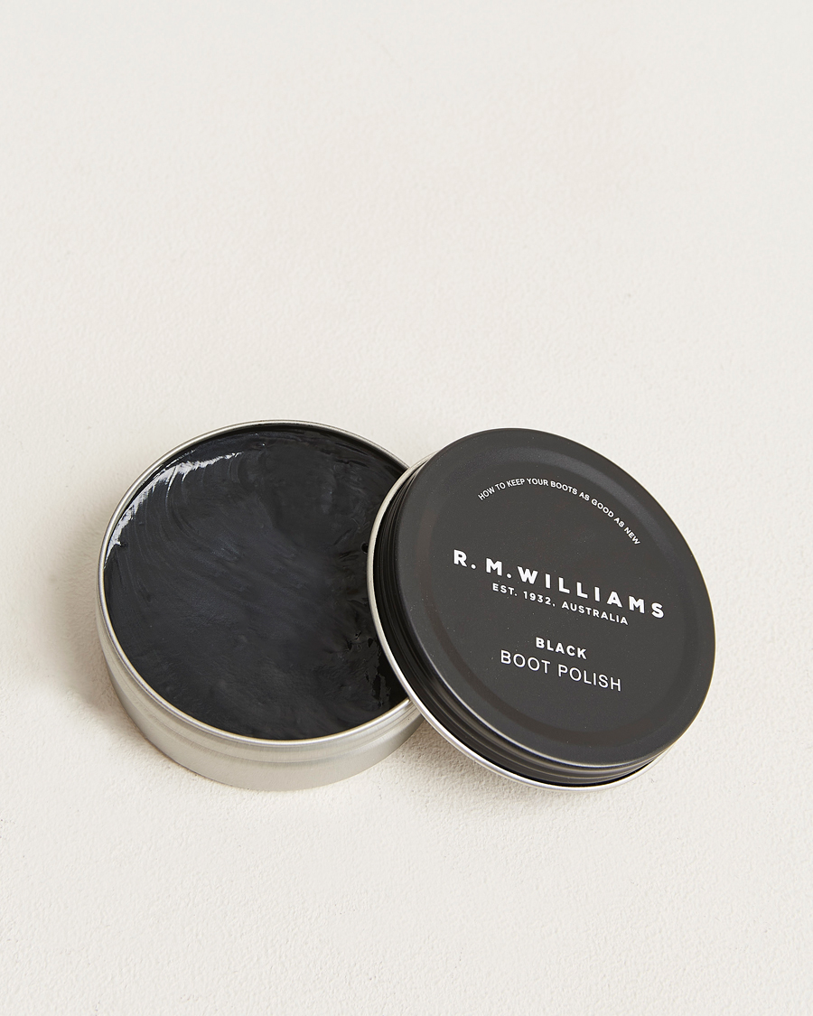 Men | R.M.Williams Boot Stockman Polish Black 70ML | R.M.Williams | Boot Stockman Polish Black 70ML