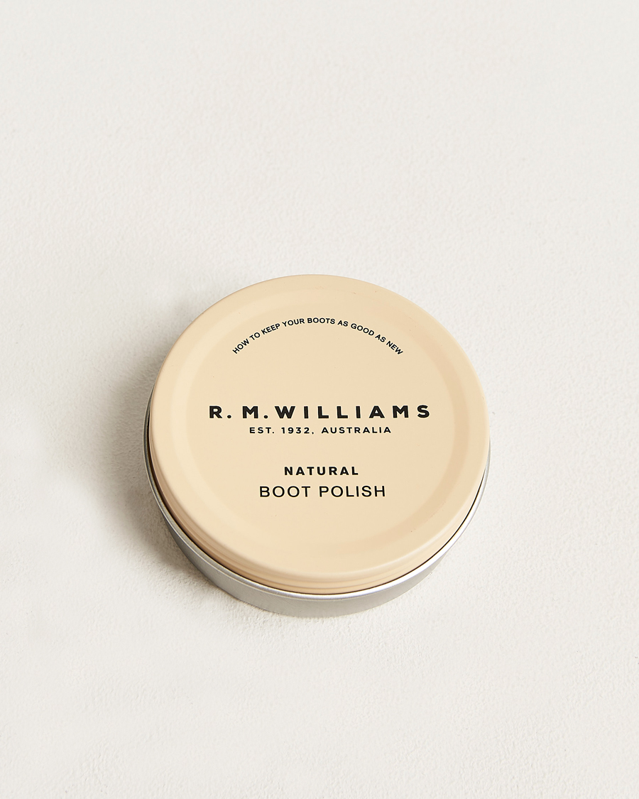 Men | Shoe Care Products | R.M.Williams | Boot Stockman Polish  Natural 70ML