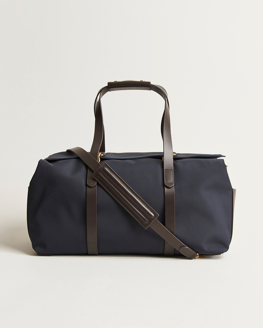Men | Bags | Mismo | M/S Supply Weekendbag Navy/Dark Brown