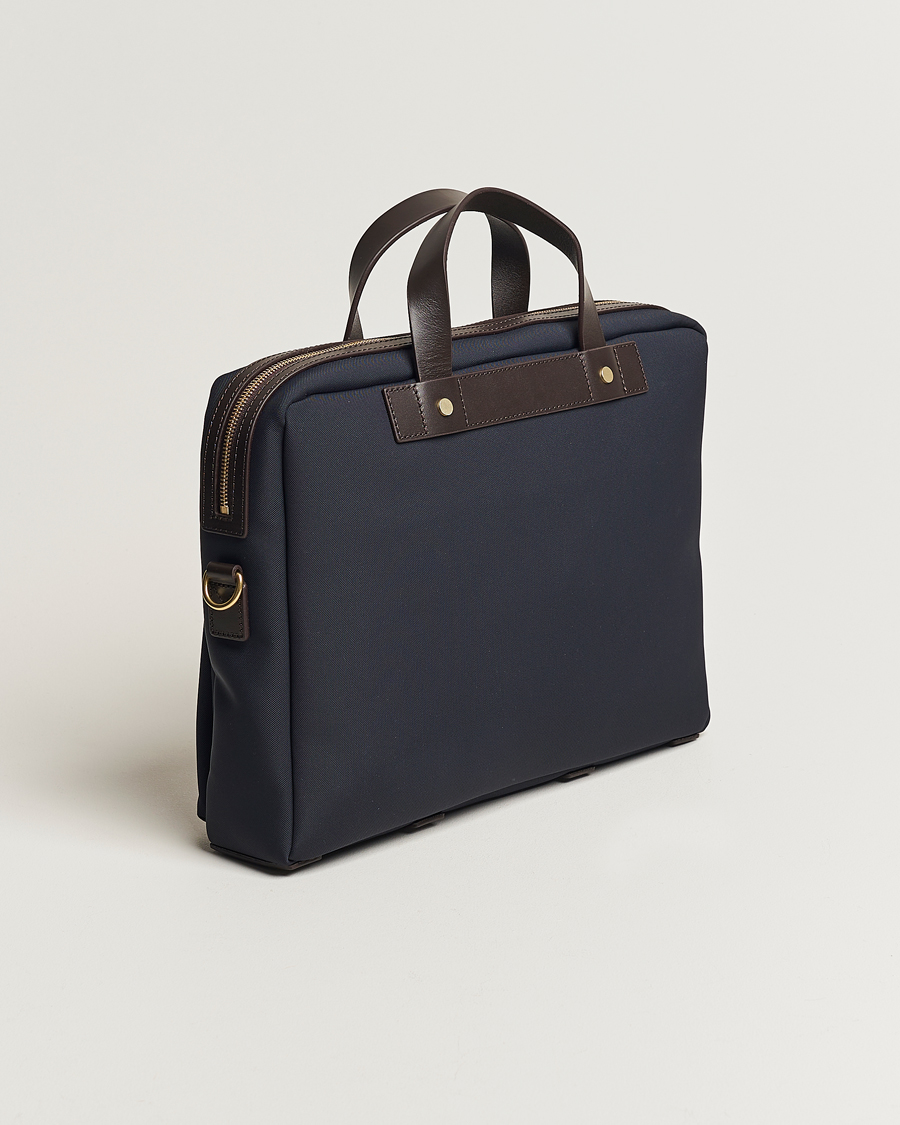 Men | Bags | Mismo | MismoM/S Nylon OfficeNavy/Dark Brown
