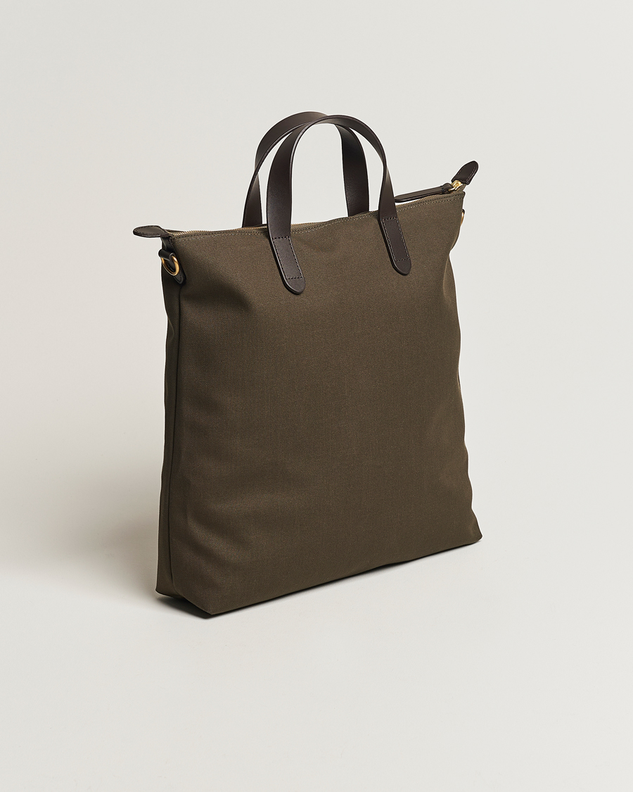 Men | Bags | Mismo | MismoM/S Canvas ShopperArmy/Dark Brown