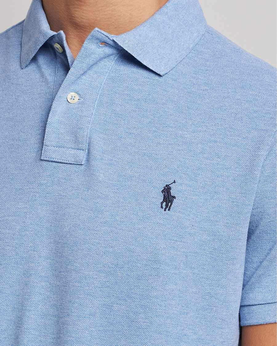 Men | Polo Shirts | Polo Ralph Lauren | Custom Slim Fit Polo Isle Heather
