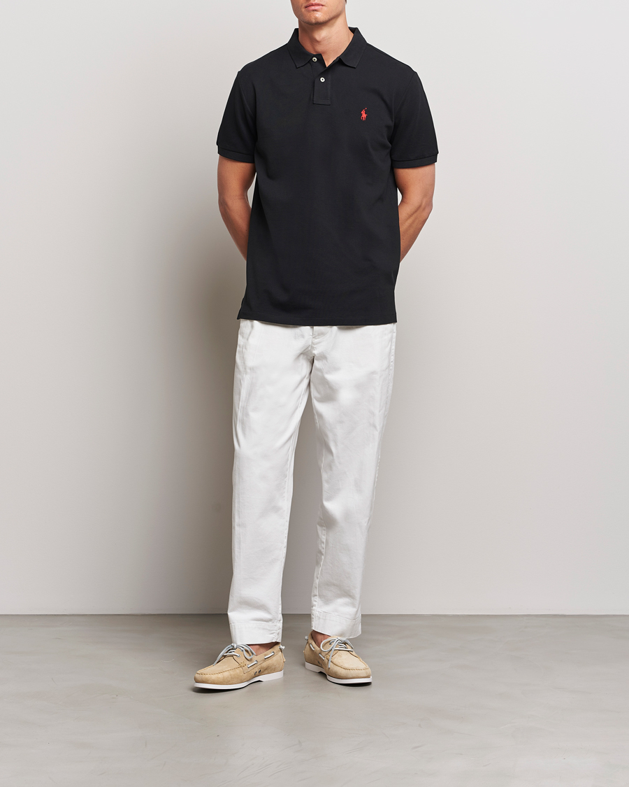 Polo Ralph Lauren Custom Slim Fit Mesh Polo Shirt - Polos à