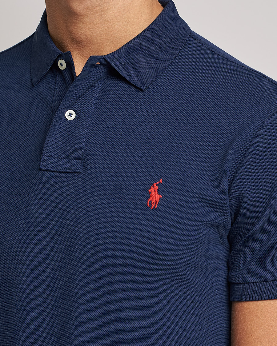 Men | Polo Shirts | Polo Ralph Lauren | Slim Fit Polo Newport Navy