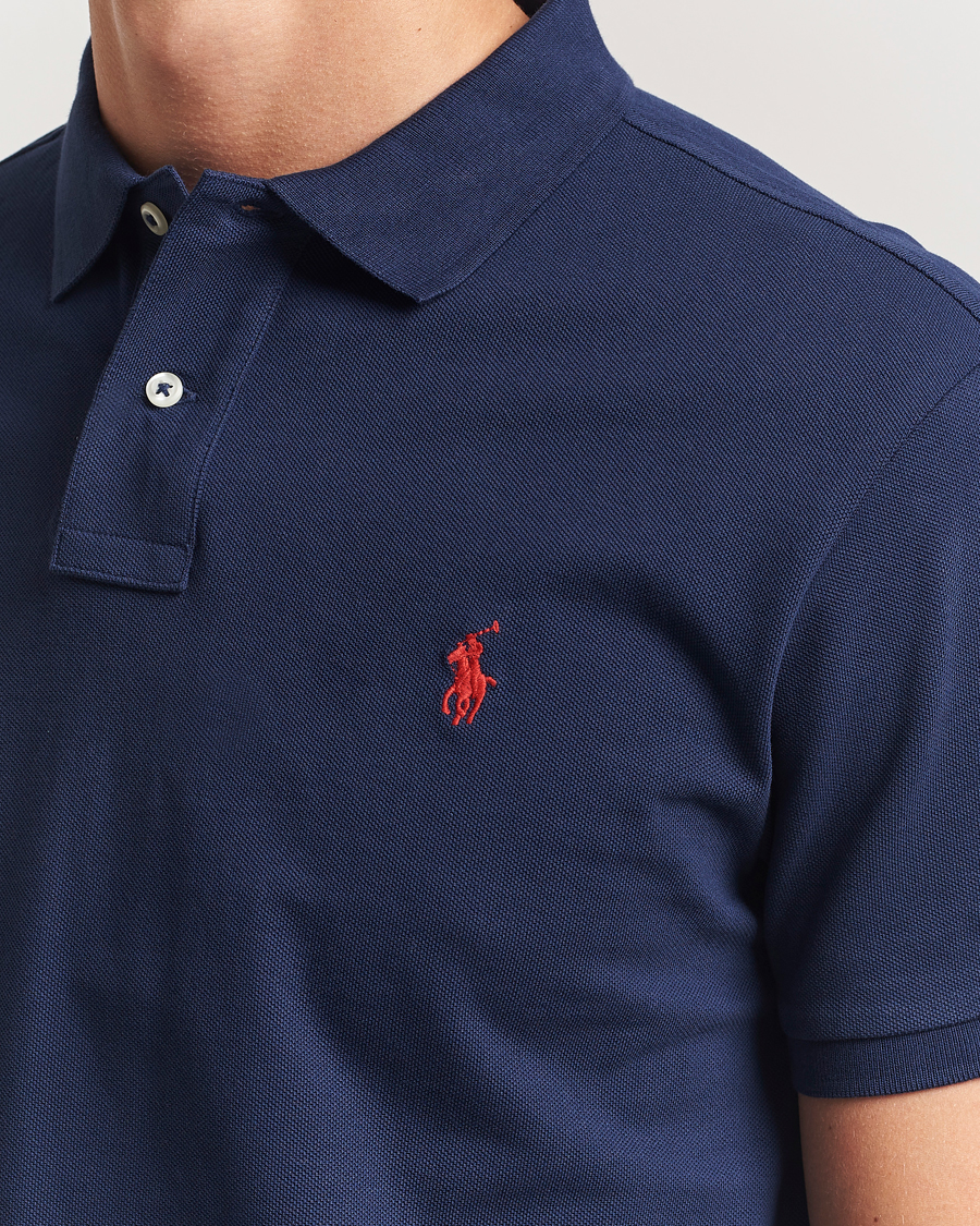 Men | Polo Shirts | Polo Ralph Lauren | Slim Fit Polo Newport Navy