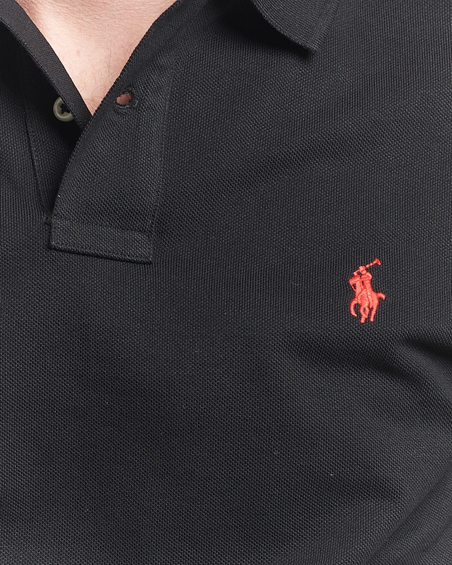 Men | Polo Shirts | Polo Ralph Lauren | Slim Fit Polo Polo Black