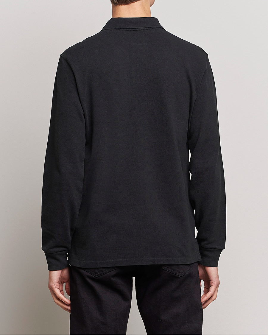 Men | Polo Shirts | Polo Ralph Lauren | Slim Fit Long Sleeve Polo Polo Black