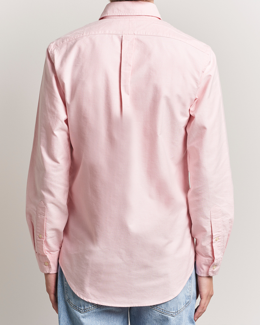 Men | Shirts | Polo Ralph Lauren | Custom Fit Oxford Shirt Pink