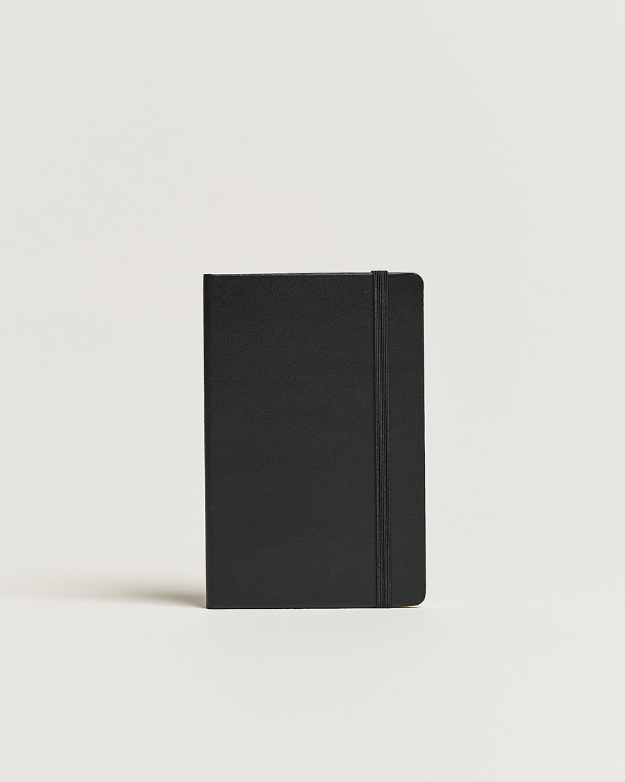 Men |  | Moleskine | Plain Hard Notebook Pocket Black