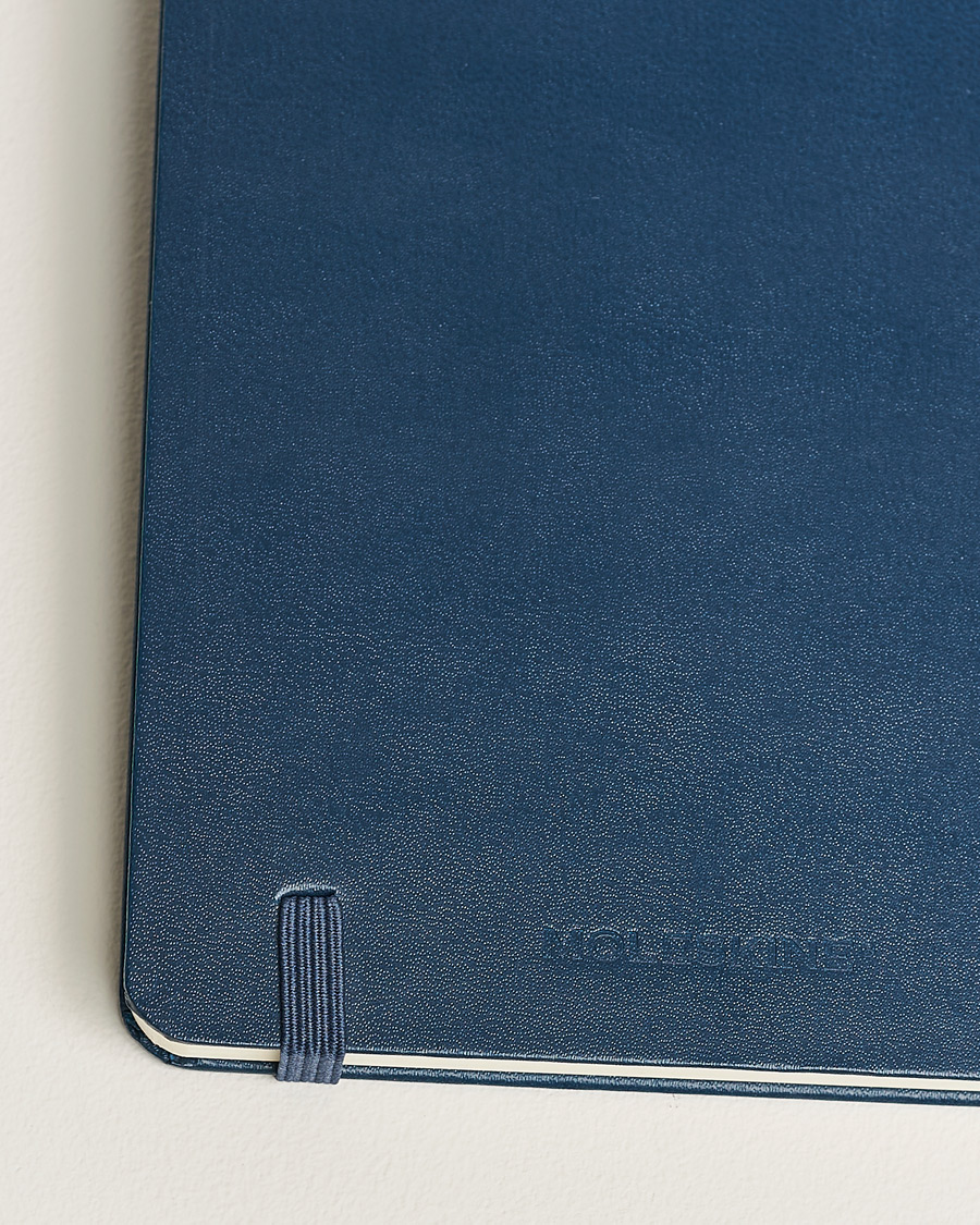 Men | Moleskine Ruled Hard Notebook Large Sapphire Blue | Moleskine | Ruled Hard Notebook Large Sapphire Blue