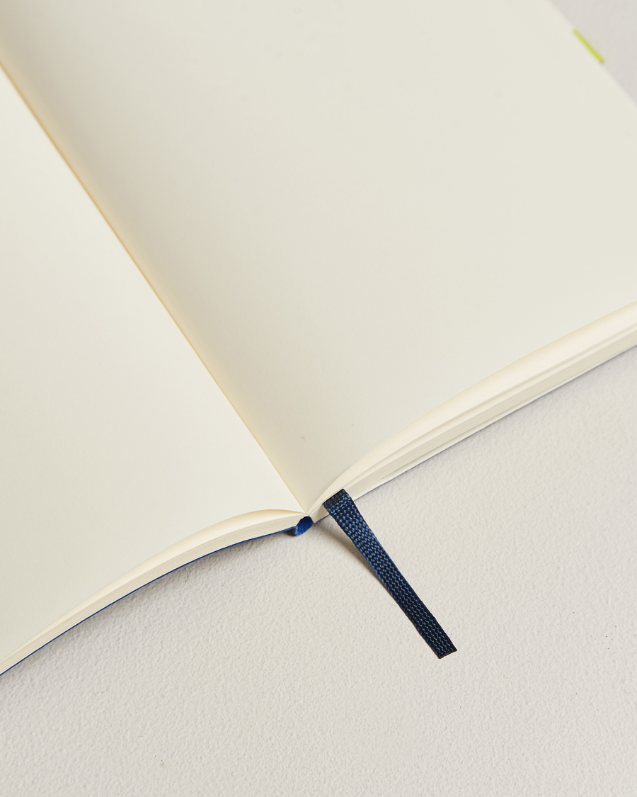 Men | Moleskine Plain Soft Notebook Large Sapphire Blue | Moleskine | Plain Soft Notebook Large Sapphire Blue