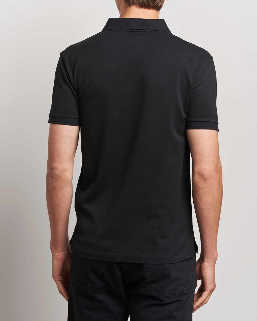 Men | Polo Shirts | Polo Ralph Lauren | Slim Fit Stretch Polo Black