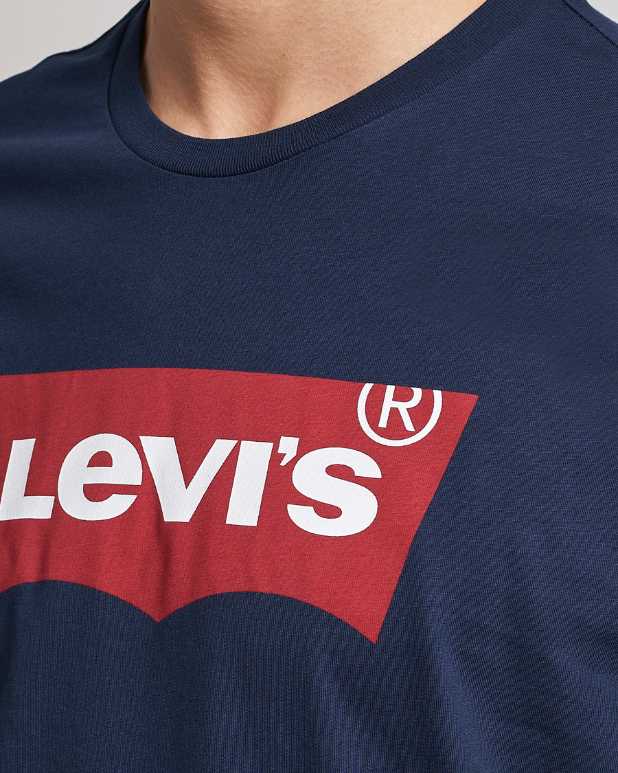 Men | T-Shirts | Levi's | Logo Tee Dress Blue