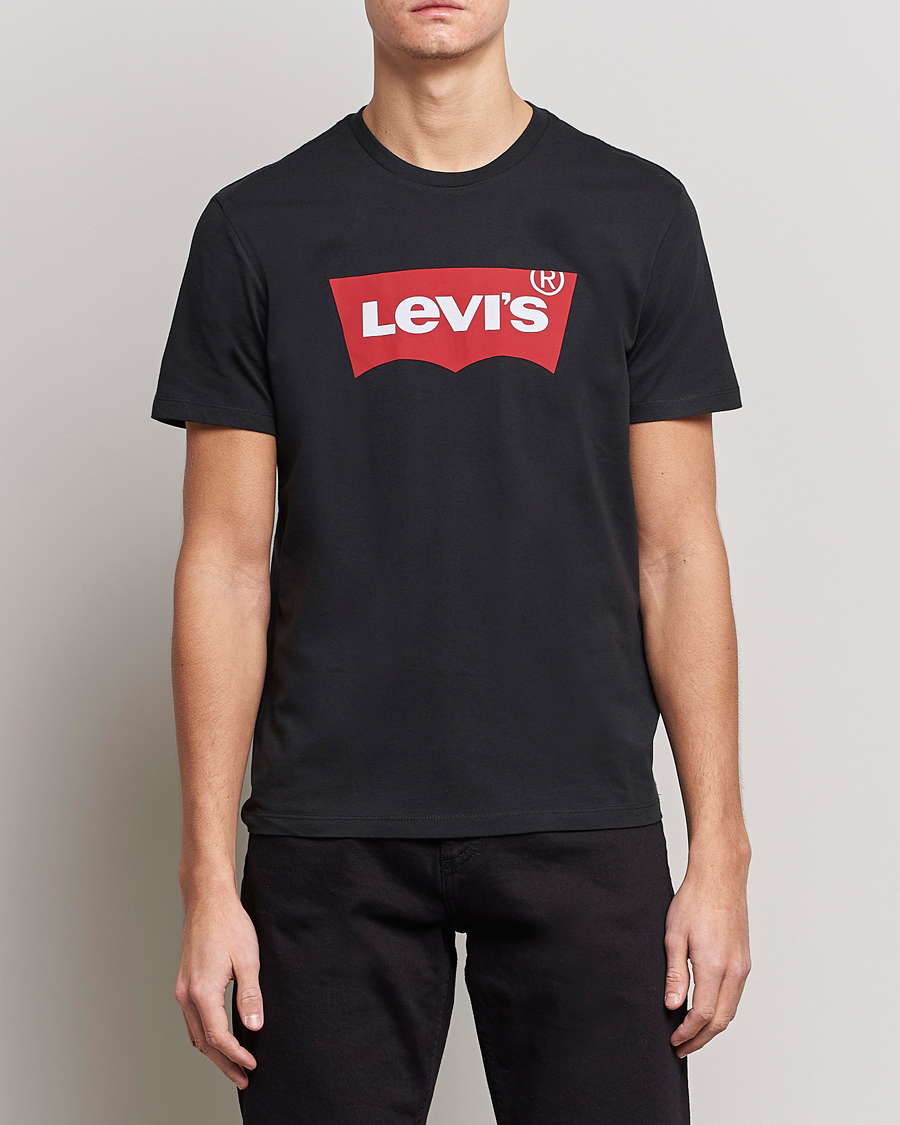 Men | T-Shirts | Levi's | Logo Tee Black