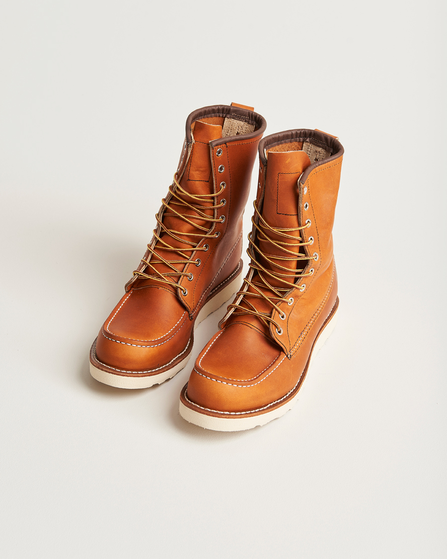 Men | American Heritage | Red Wing Shoes | Moc Toe High Boot  Oro Legacy Leather