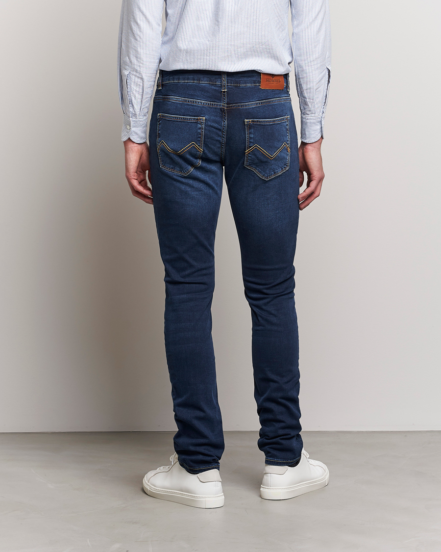 Men | Jeans | Morris | Steve Satin Jeans Dark Wash