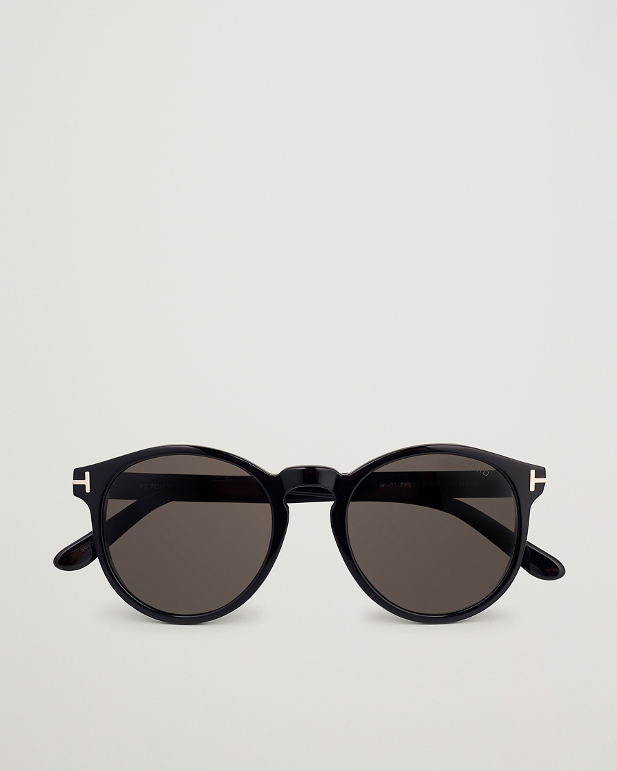 Men |  | Tom Ford | Ian FT0591 Sunglasses Shiny Black