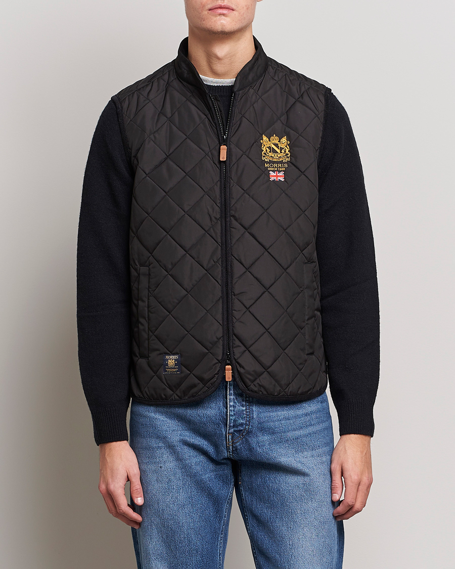 Men | Coats & Jackets | Morris | Trenton Quilted Vest Black