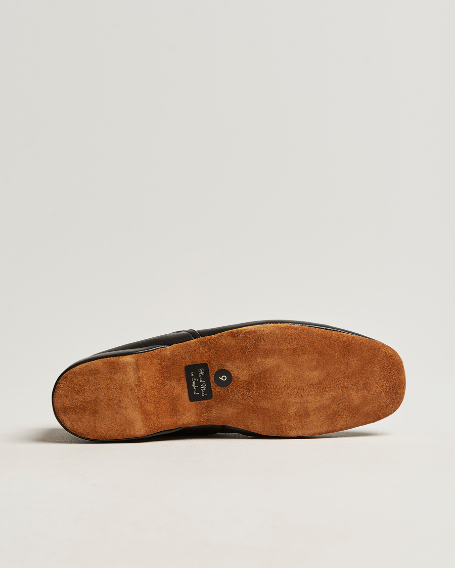 Men | Sandals & Slides | Crockett & Jones | Grecian Home Slipper Black