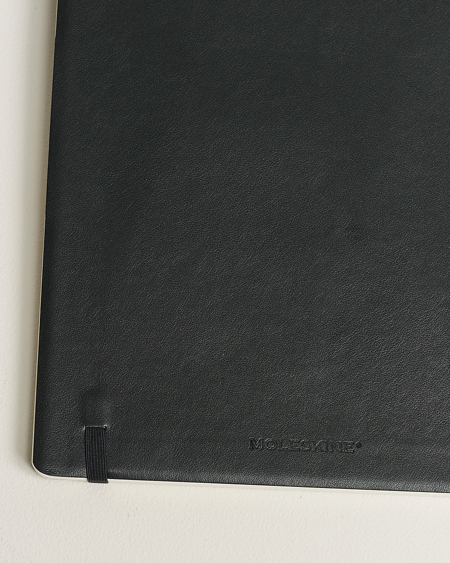Men | Notebooks | Moleskine | Plain Soft Notebook Pocket XL Black