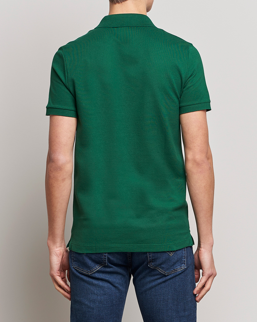 Men | Short Sleeve Polo Shirts | Lacoste | Slim Fit Polo Piké Green