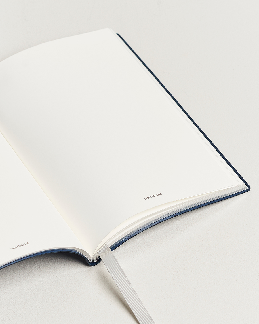 Men | Notebooks | Montblanc | 146 Fine Stationery Blank Notebook Indigo