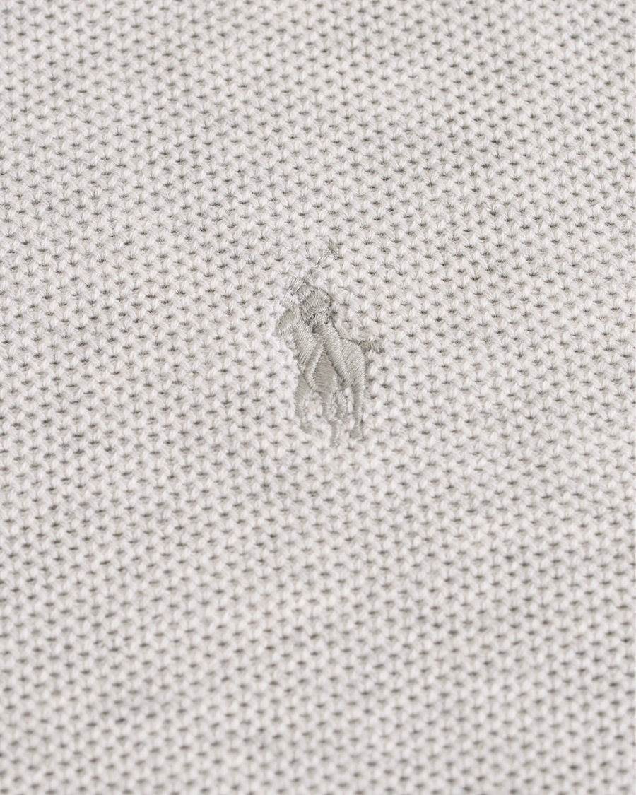 Men | Sweaters & Knitwear | Polo Ralph Lauren | Texture Half Zip Lawrence Grey Heather