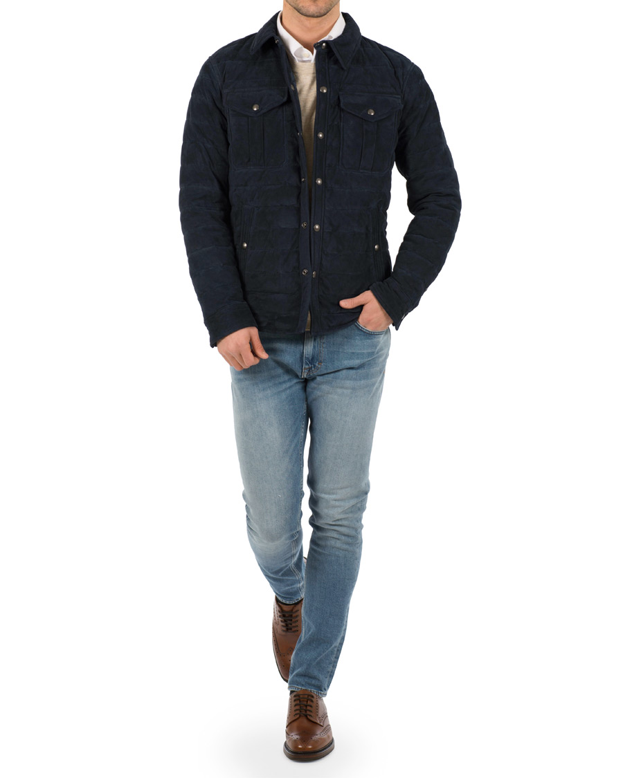ralph lauren quilted shirt jacket