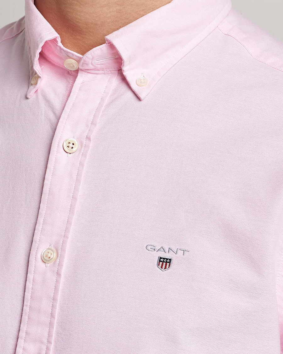 Men | Shirts | GANT | Slim Fit Oxford Shirt Light Pink
