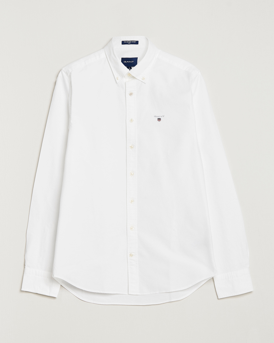 Men |  | GANT | Slim Fit Oxford Shirt White