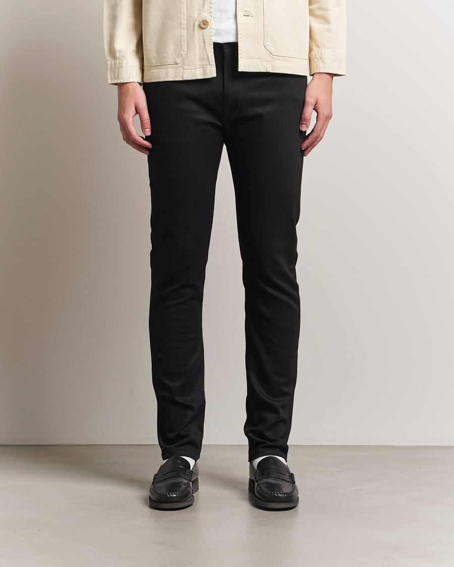 Men | Jeans | Nudie Jeans | Lean Dean Jeans Dry Ever Black