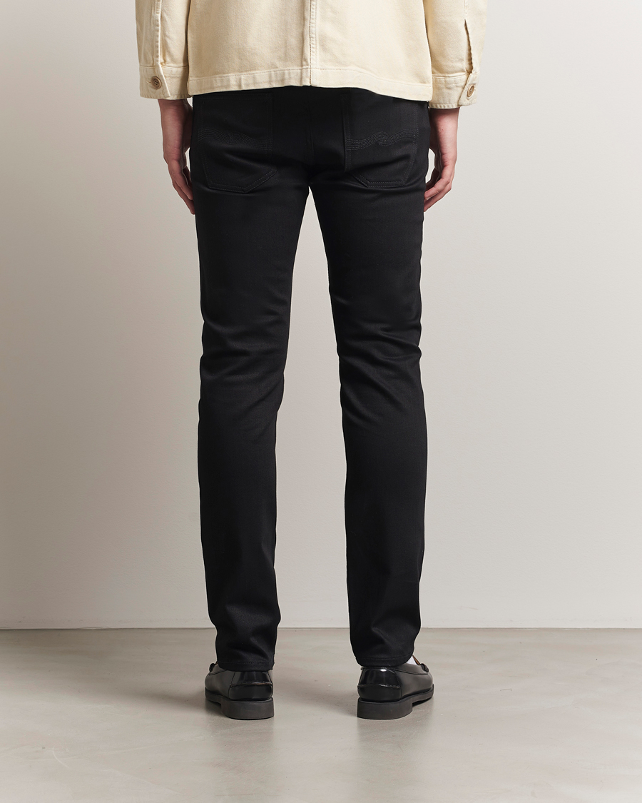 Nudie Jeans Lean Dean Jeans Dry Ever Black at CareOfCarl.com